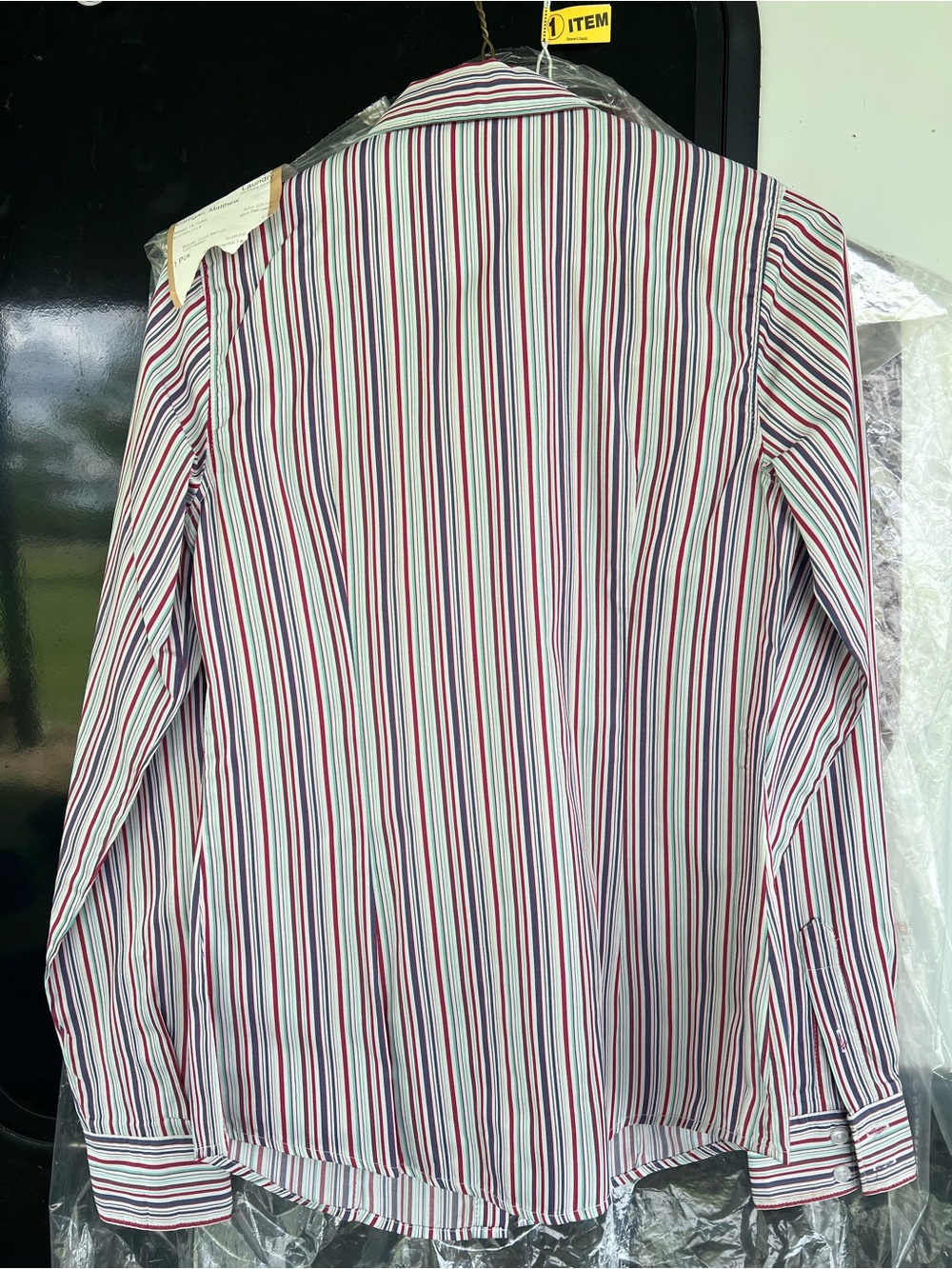 Striped Button-Up Shirt - Picture 4 of 5